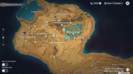 Genshin Impact - Time Trial Map Location 17