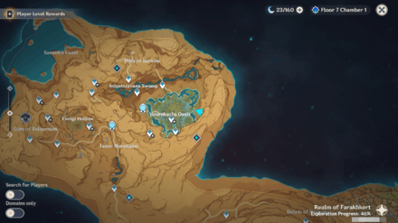 Genshin Impact - Time Trial Map Location 19