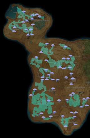 Genshin Impact - 3.6 Sumeru Desert Map - Underground
