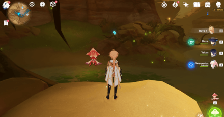 Genshin - 3.6 Desert Seelie Locations - Seelie #16