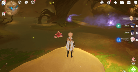 Genshin - 3.6 Desert Seelie Locations - Seelie #17