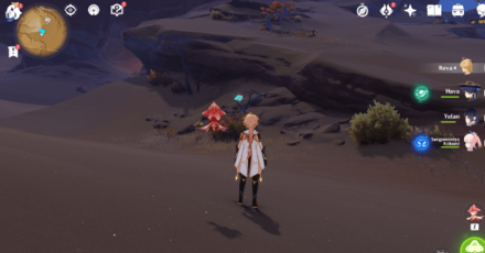 Genshin - 3.6 Desert Seelie Locations - Seelie #6