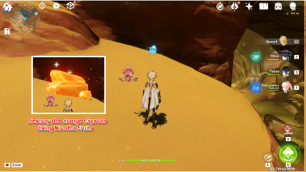 Genshin - 3.6 Desert Seelie Locations - Seelie #18