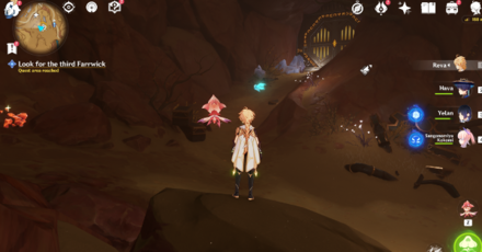 Genshin - 3.6 Desert Seelie Locations - Seelie #5, 