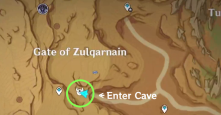 Genshin - Burgeoning Spirt Location 5 Step 1