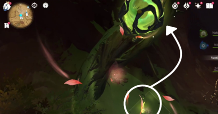 Genshin - Burgeoning Spirt Location 7 Step 3