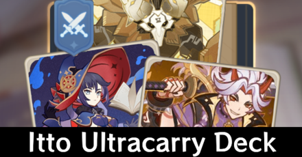 Genshin - Itto Ultracarry Deck