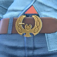 Pokemon Scarlet and Violet SV - Raifort Lunala Belt Buckle