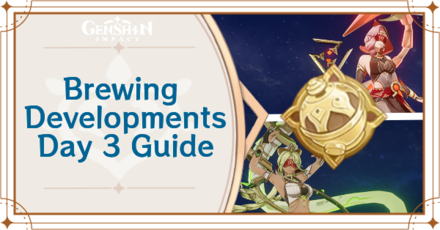 Genshin Impact - Brewing Developments Day 3 Guide for Invasive Vitality