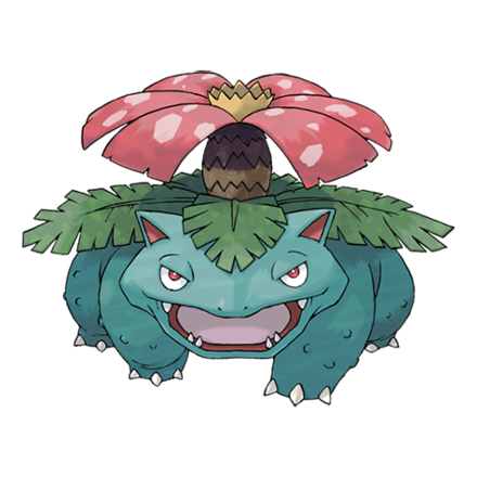 Pokemon Scarlet and Violet SV - Venusaur