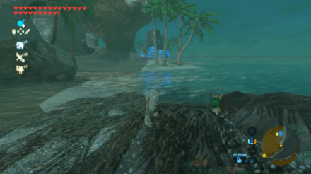 Botw - Lake Korok 43 Overworld View