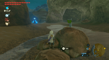 Botw - Lake Korok 41 Overworld View