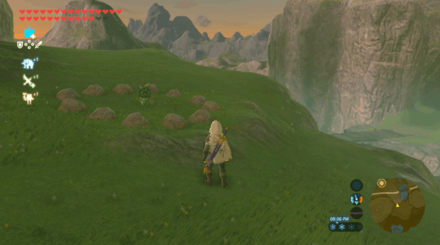 Botw - Lake Korok 38 Overworld View
