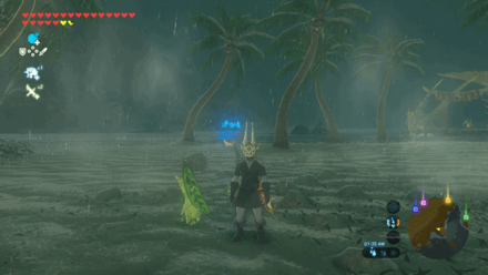 Botw - Lake Korok 76 Overworld View