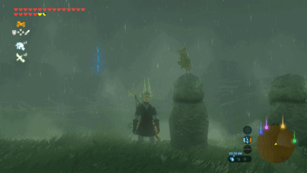 Botw - Lake Korok 75 Overworld View