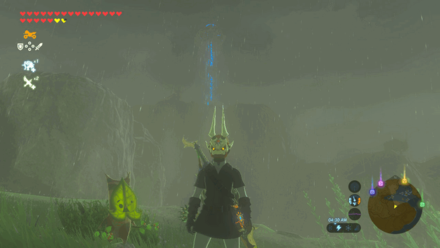 Botw - Lake Korok 72 Overworld View