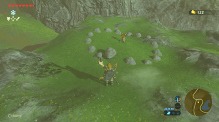 Botw - Lake Korok 47 Overworld View