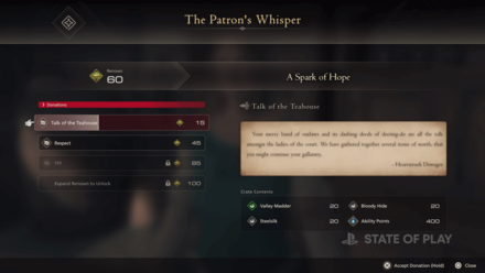 FF16 - Claim Renown Rewards