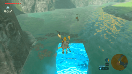Botw - Lake Korok 50 Overworld View