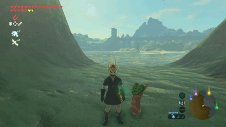 Botw - Lake Korok 69 Overworld View