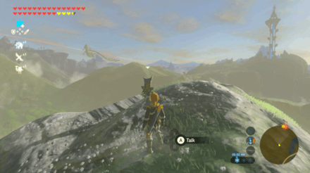 Botw - Lake Korok 73 Overworld View