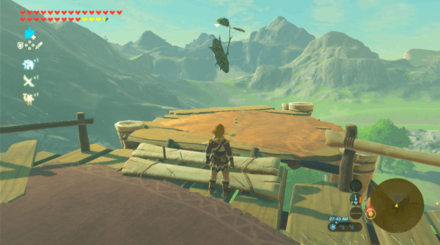 Botw - Lake Korok 74 Overworld View