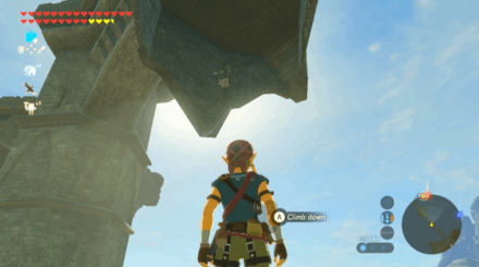 Botw - Lake Korok 61 Overworld View