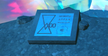 Pokemon Scarlet and Violet SV - Pokemon SV Area Mysterious Zero Plate