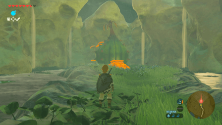 Zelda BOTW - Malanya Spring Overworld Location