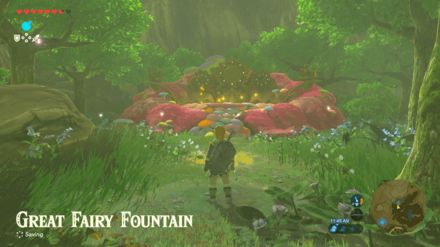 Zelda BOTW - Lanayru Great Fairy Fountain Overworld Location