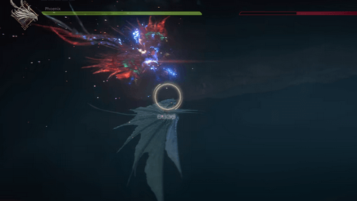 FF16 - Phoenix vs Bahamut