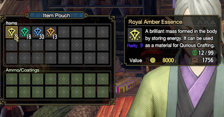 Monster Hunter Rise (MH Rise) - Sunbreak Amber Essence from Anomaly quests