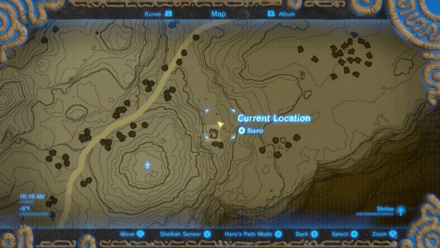 Botw - Pondo Location