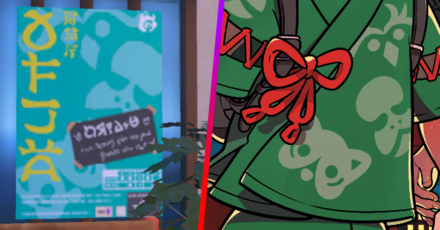 Pokemon Scarlet and Violet SV - Same Pattern Poster Outfit Teal Mask