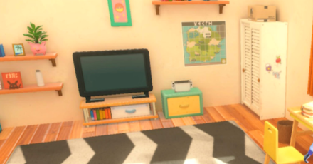 Pokemon Scarlet and Violet SV - Bedroom Joycon Color Header