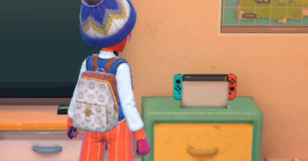 Pokemon Scarlet and Violet SV - Bedroom Joycon Color Red Blue