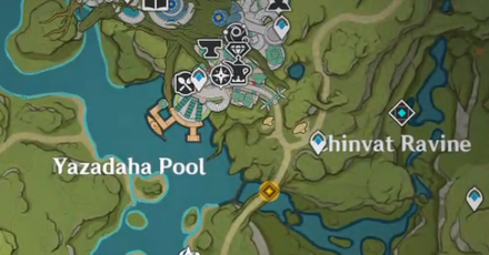 Genshin - What Shape Does the Self Hold Step 8 - Head to the Marked Area