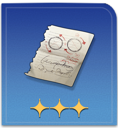 A Note Between Book Pages