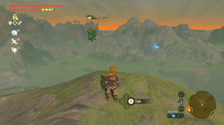 Botw - Lake Korok 46 Overworld View