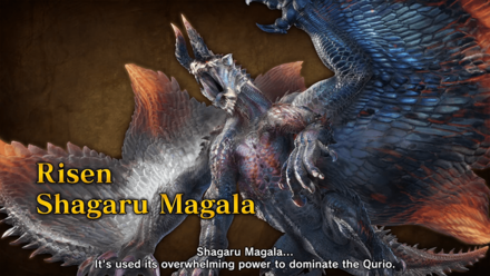 MH Rise Sunbreak - Risen Shagaru Magala