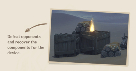 Genshin - Fulminating Sandstorm - Recover Components