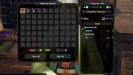 MH Rise Sunbreak - Vigor Melding Dereliction