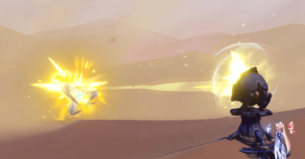 Genshin - The Culling of the Worms Demonstration - Fire the Wenutslayer Cannon