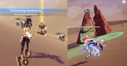 Genshin - How to Fire the Wenutslayer Cannon - Charge the Charging Device