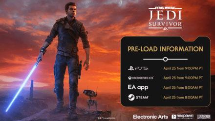 Jedi Survivor Preload Dates