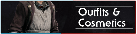 Jedi Survivor Outfits and Cosmetics