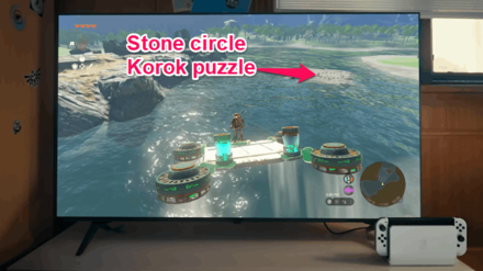 Zelda TotK - Korok Puzzle Spotted in TotK TV Ad
