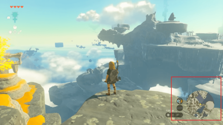 Tears of the Kingdom - Sky Island Map