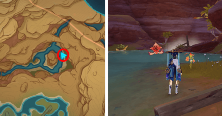 Genshin - Mourning Flower Locations - 1