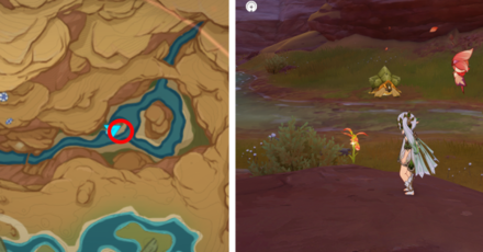 Genshin - Mourning Flower Locations - 8